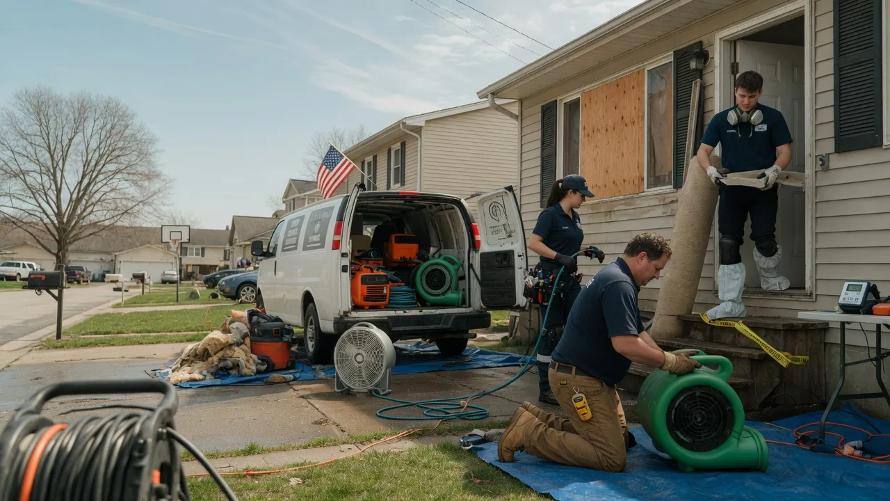 Water Damage Restoration in Hadley, PA near me